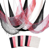 Watayo Halloween Creepy Cloth in black, white, and blood dot colors