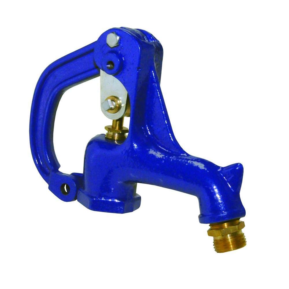 Water Source Yard Hydrant Complete Head Assembly front view in blue