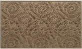 WaterHog Boxwood Door Mat front view, Camel colour