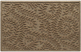WaterHog Boxwood Door Mat front view, camel colour