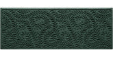 WaterHog Boxwood Entrance Mat 22"x59" evergreen front view