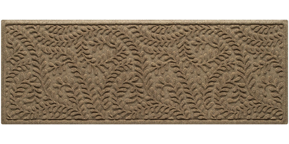 WaterHog Boxwood Front Door Mat 22"x59" Camel colour front view