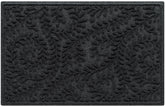 WaterHog Boxwood Front Door Mat charcoal colour front view