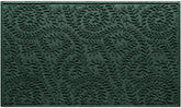 WaterHog Boxwood Outdoor Doormat front view, Evergreen