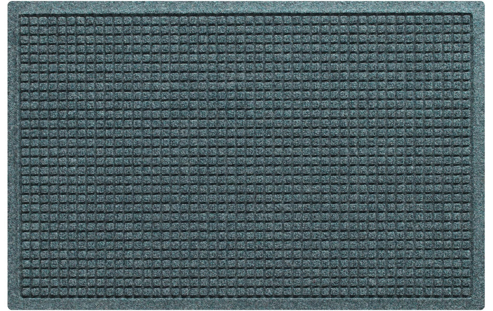WaterHog Front Door Mat Bluestone front view
