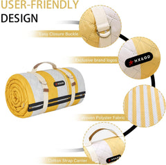 Waterproof backing of HX&OD picnic blanket