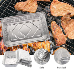Waytiffer drip pan in grill showing grease containment