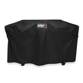 Weber 36-inch Premium Griddle Cover in black front view