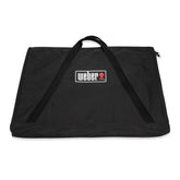 Weber Full-Size Griddle Insert Storage Bag front view in black