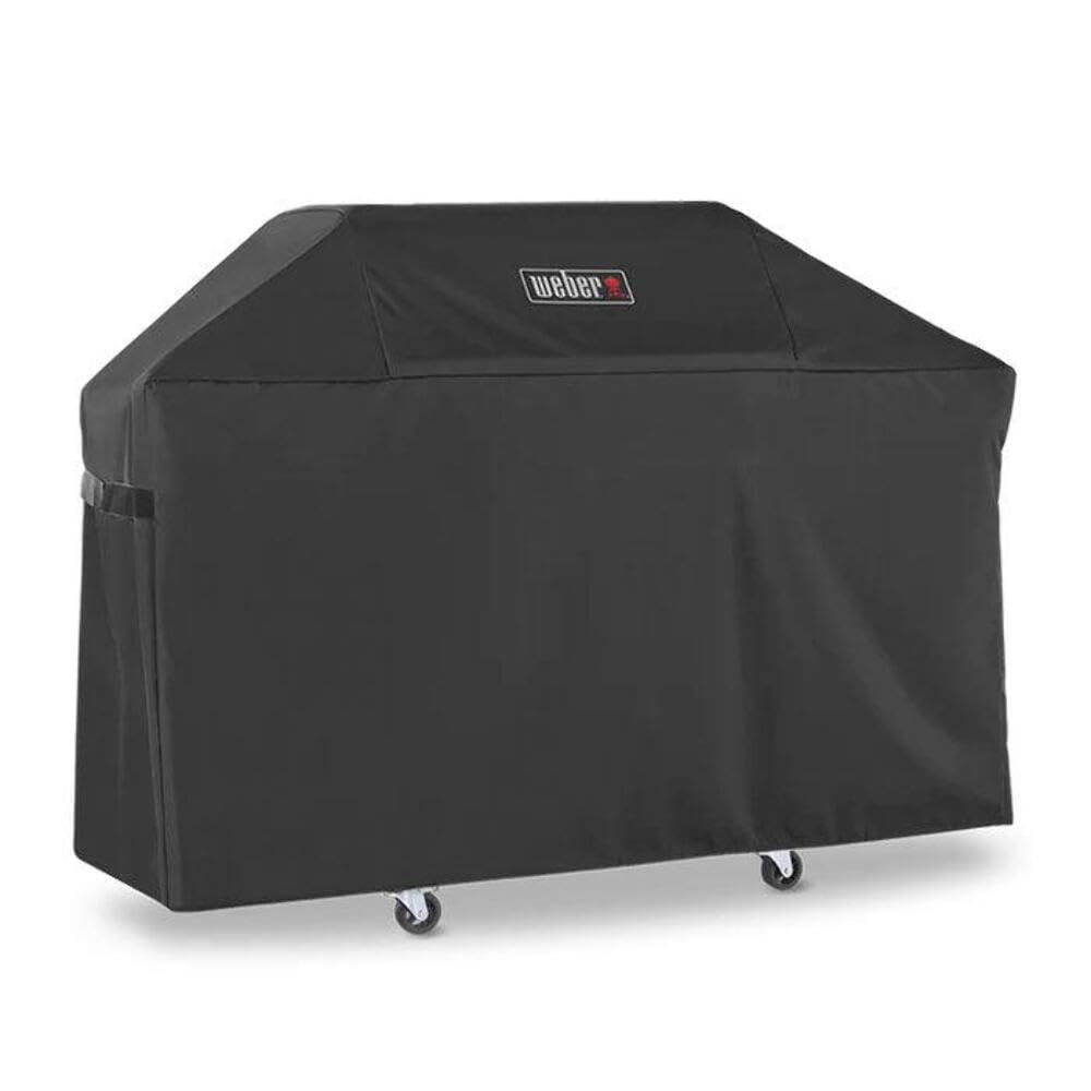 Weber Premium Grill Cover for Genesis 300 Series, black front view