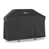 Weber Premium Grill Cover for Genesis 300 Series, black front view