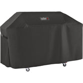 Weber Premium Grill Cover for Genesis 400 Series, black front view