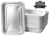 WEBROIL 30 Packs Drip Pan Liner for Ninja OG700 front view