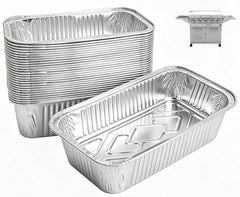 WEBROIL Grill Liner for Members Mark Griddle Drip Pan, pack of 30