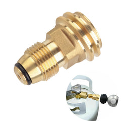 WedFeir Propane Tank Adapter POL to QCC1 front view