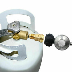WedFeir Propane Tank Adapter with QCC1 hose connection