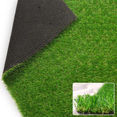 Weidear Artificial Grass Rug 3' x 5' green front view