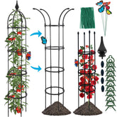 WellSign 6.6ft Garden Obelisk Trellis front view
