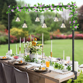 WellSign Over The Table Rod Stand front view with adjustable height