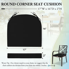 Wellsin chair cushion showing non-slip straps on the back