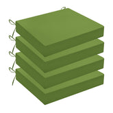 Wellsin Outdoor Chair Cushion front view in grass green