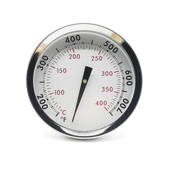 WEMEIKIT grill thermometer front view with 2-3/8 inch diameter
