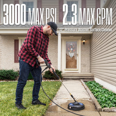 Westinghouse PWSC12 pressure washer surface cleaner with dual rotating jets