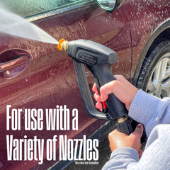 Westinghouse Short Pressure Washer Gun with foam cannon attachment