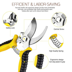 Wevove gardening gloves included in the pruning set