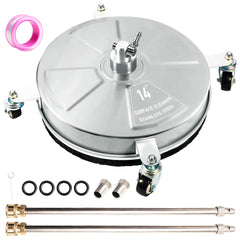 Wexo Palindrog 14-inch pressure washer surface cleaner front view