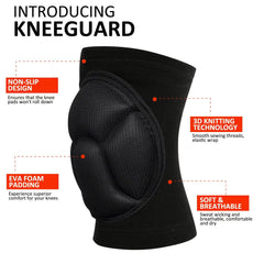 Wghtri knee pads back view demonstrating heat retention technology