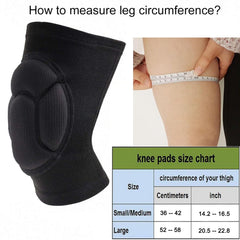 Wghtri Knee Pads with adjustable straps for secure fit