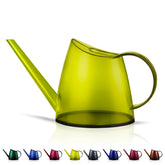 WhaleLife Small Indoor Plant Watering Can in Green Lemon front view