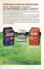 Whitetail Institute Slay Herbicide label with usage instructions