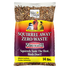 Wild Delight Squirrel Away Wild Bird Food 14 lb bag front view