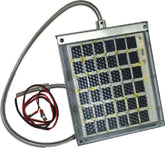 Wildgame Innovations Edrenaline Solar Panel front view with multicolor finish