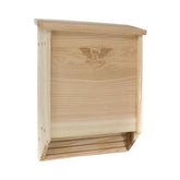 WildYard Bat House Kit front view with cedar finish