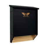 WildYard large bat house front view in black