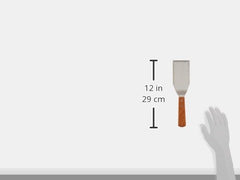 Winco Griddle Turner with offset handle and rigid blade