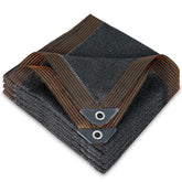 winemana 10x12 FT Black Shade Cloth front view