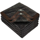 winemana 14x20 FT Black Shade Cloth front view