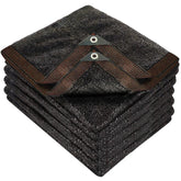 winemana 20 x 20 FT black shade cloth front view