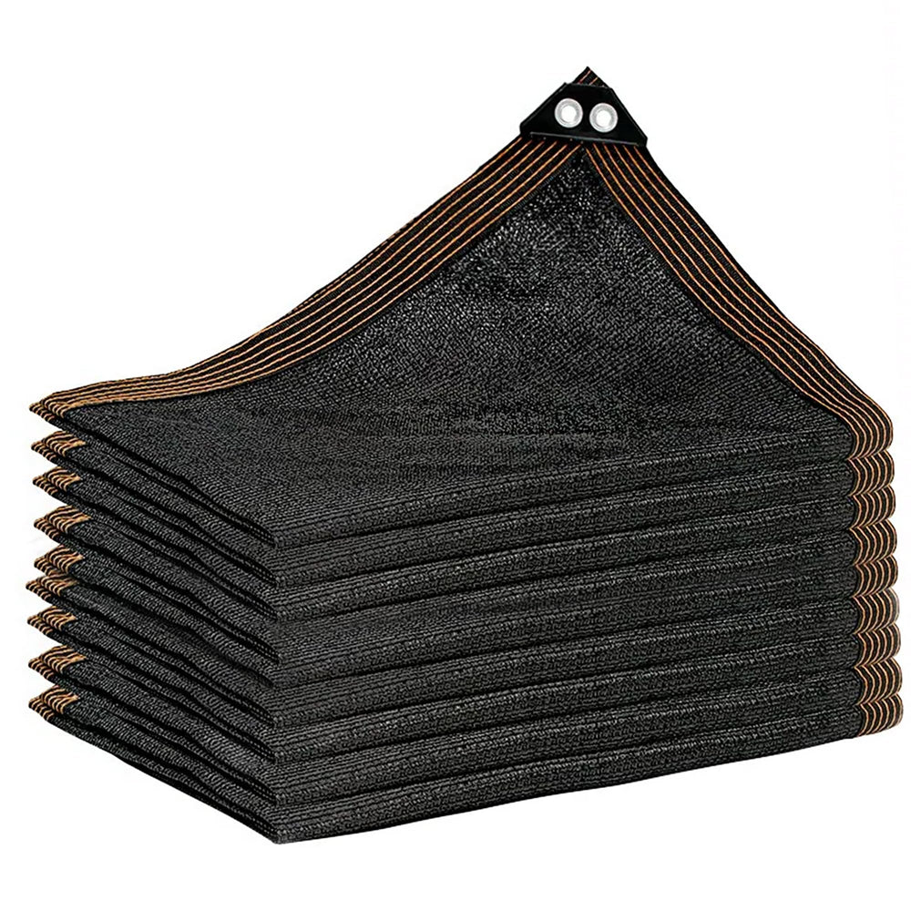 winemana 40% Shade Cloth 20 FT x 48 FT black front view
