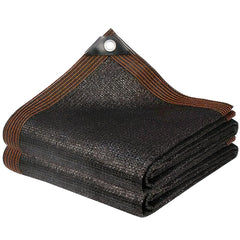 winemana 40% Shade Cloth 4x8 FT black mesh front view
