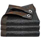 winemana 50% Black Shade Cloth 6.6 x 6.6 FT front view