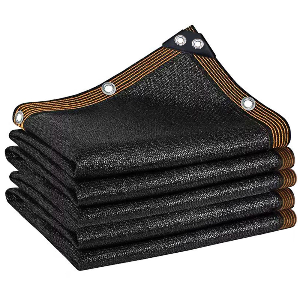 winemana 6.6x20 FT black shade cloth front view