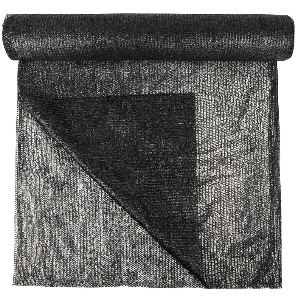 winemana 6x120 FT shade cloth black mesh front view