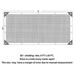 winemana shade cloth in garden setting