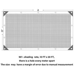 winemana shade cloth installation with grommets
