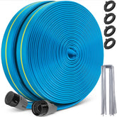 Winisok 100FT Sprinkler Soaker Hose with landscape stakes in packaging
